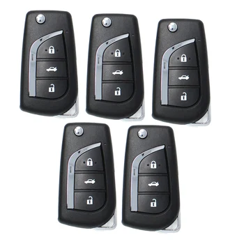 5 шт./лот KEYDIY B13 B-Series 3-Кнопочный Универсальный Дистанционный Автомобильный Ключ для KD900 KD900 + URG200 -X2 Mini for Type