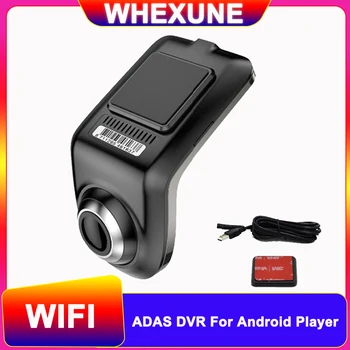WHEXUNE USB ADAS Автомобильный Видеорегистратор Dash Cam HD Для Автомобильных DVD-дисков Android-Плеер Навигация Плавающий Оконный Дисплей LDWS G-Shock Видеомагнитофон