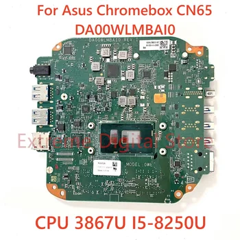 Для ноутбука ASUS Chromebox CN65 материнская плата DA00WLMBAI0 с процессором 3867U I5-8250U 100% Протестирована, Полностью Работает