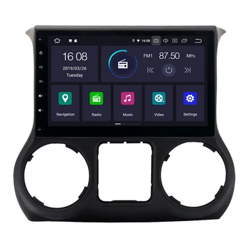 RoverOne Для Jeep Wrangler 2011-2016 Android 9.0 Авторадио Автомобильный Мультимедийный Плеер Радио GPS Навигация Головное Устройство БЕЗ DVD